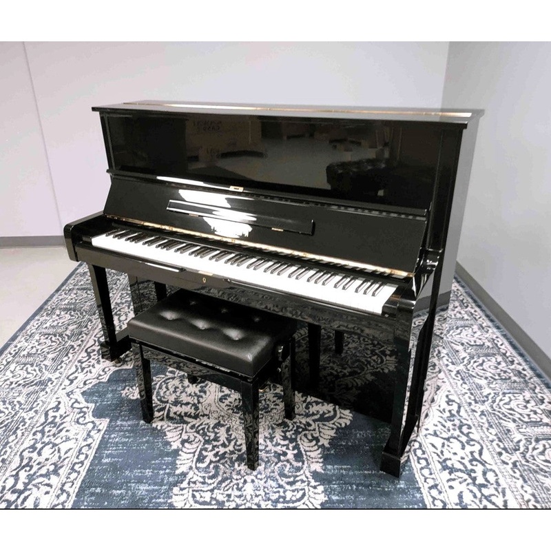 Yamaha U1 Upright Piano | Polished Ebony | SN: H1740149