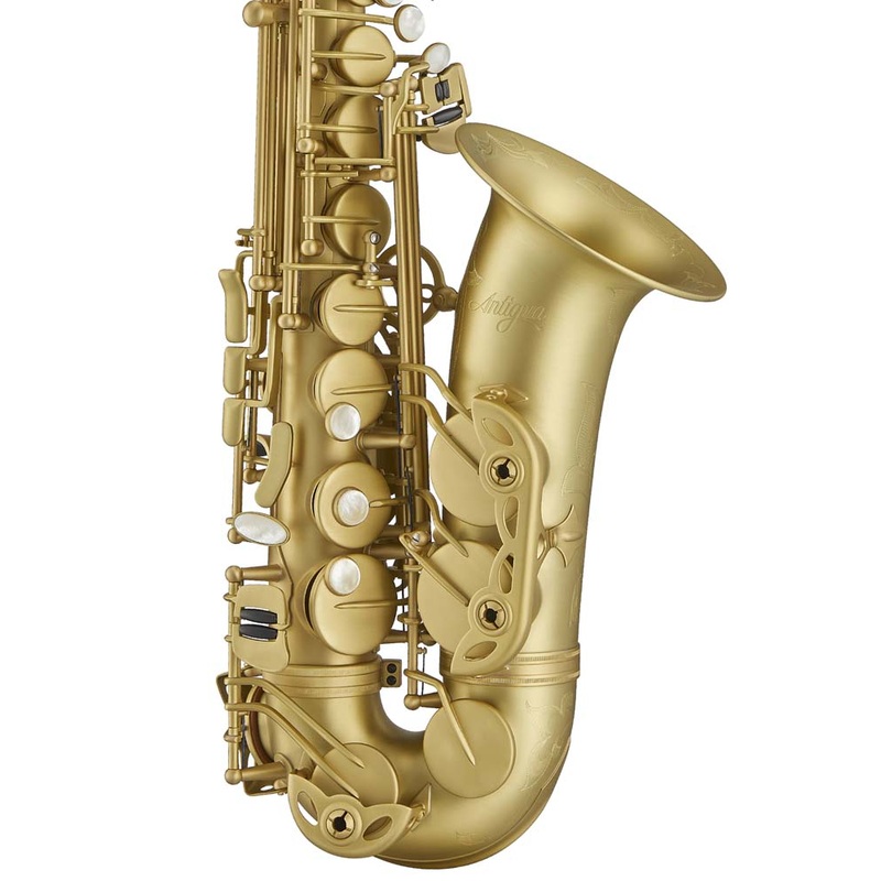 Antigua Winds AS4248CB PowerBell Professional Alto Saxophone - Classic Brass