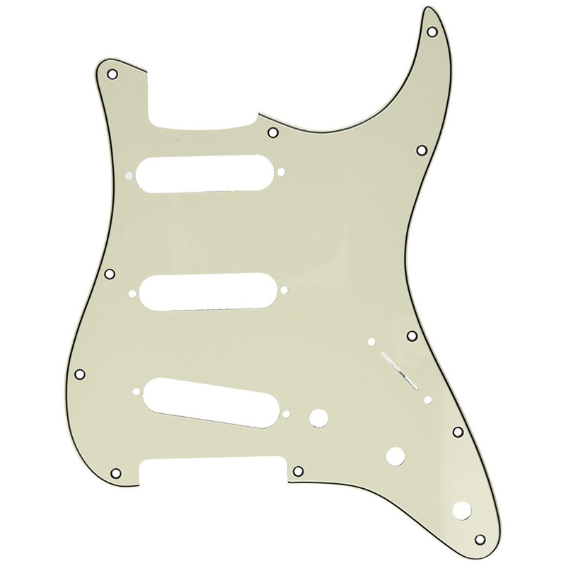 Fender Pickguard, Strat, 11 Hole, 3-Ply P/B/P