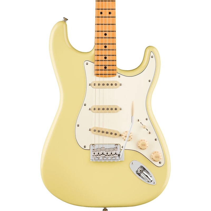 Fender Player II Stratocaster Electric Guitar, Maple Fingerboard - Hialeah Yellow
