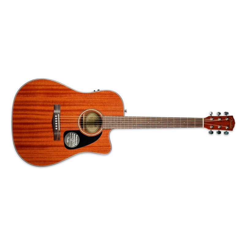 FENDER CD-60 ALL MAHOGANY WITH CASE