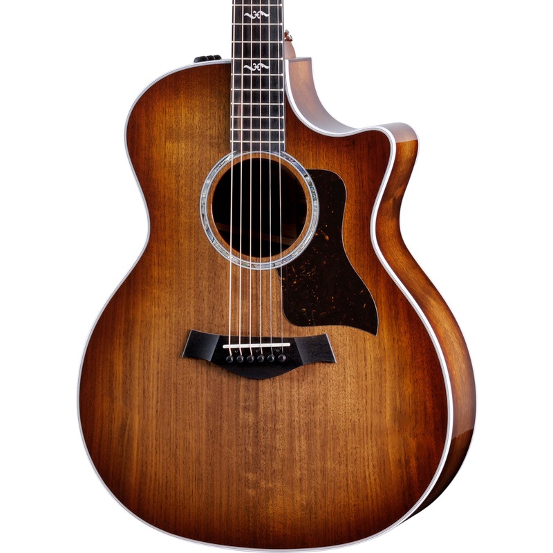 Taylor 424ce Special Edition Walnut/Walnut Acoustic-Electric Guitar - Shaded Edgeburst