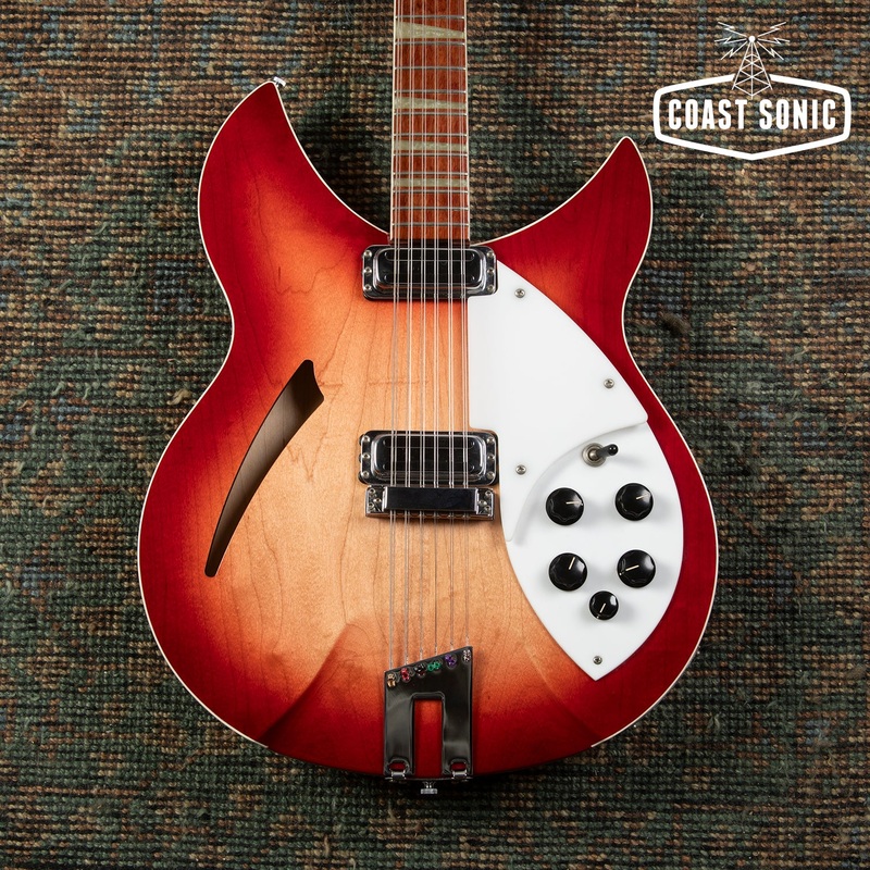1996 Rickenbacker 360/12V64 12-String Reissue Fireglo w/ Toaster pickups & original Case