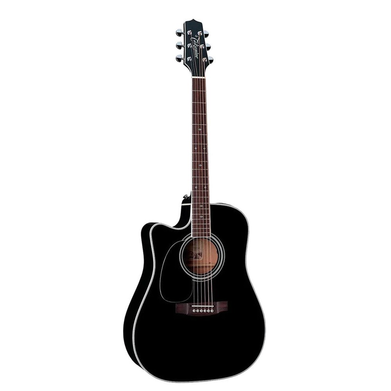 Takamine EF341SC Legacy Series Acoustic-Electric Guitar Black