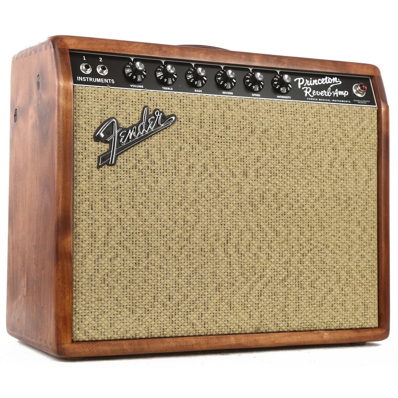 Fender Limited Edition 65 Princeton Reverb Combo Amp Knotty Pine