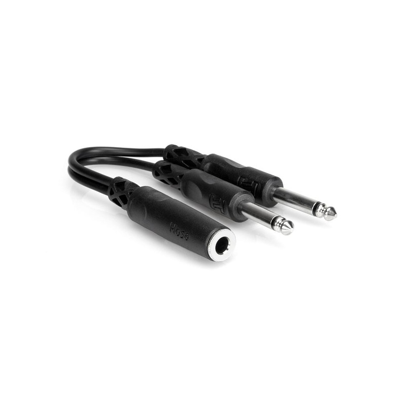Hosa YPP-106 1/4"Ts(F) 21/4"Ts(M)
