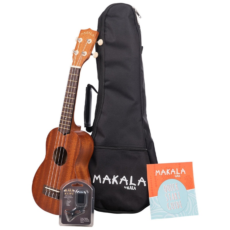 Kala MK-S Makala Classic Soprano Ukulele Pack
