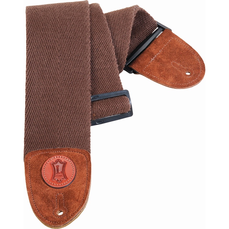 Levy's MSSC4 Heavy-Weight Cotton Guitar Strap Brown