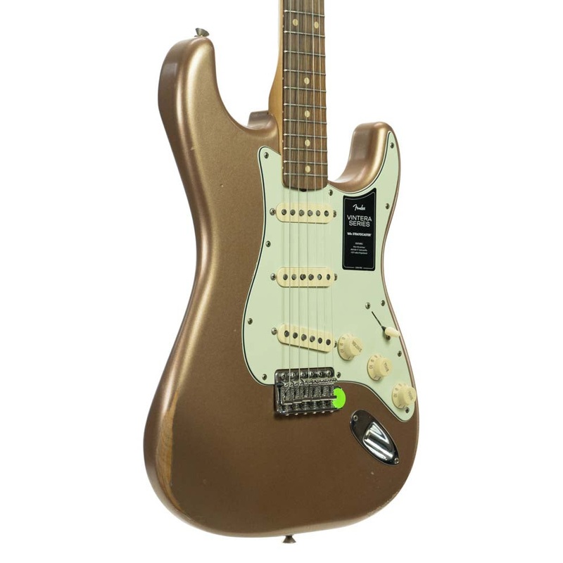 Pre-Owned Fender Vintera Road Worn '60s Stratocaster, Firemist Gold