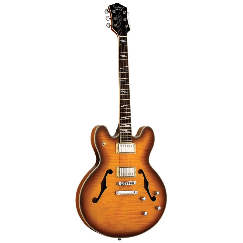 Tanglewood Chicago Series TCH59-VB Semi-Acoustic Guitar Vintage Burst Gloss