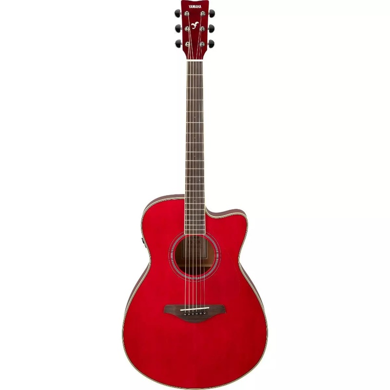 Yamaha FSC-TARR TransAcoustic Acoustic-Electric Guitar - Ruby Red