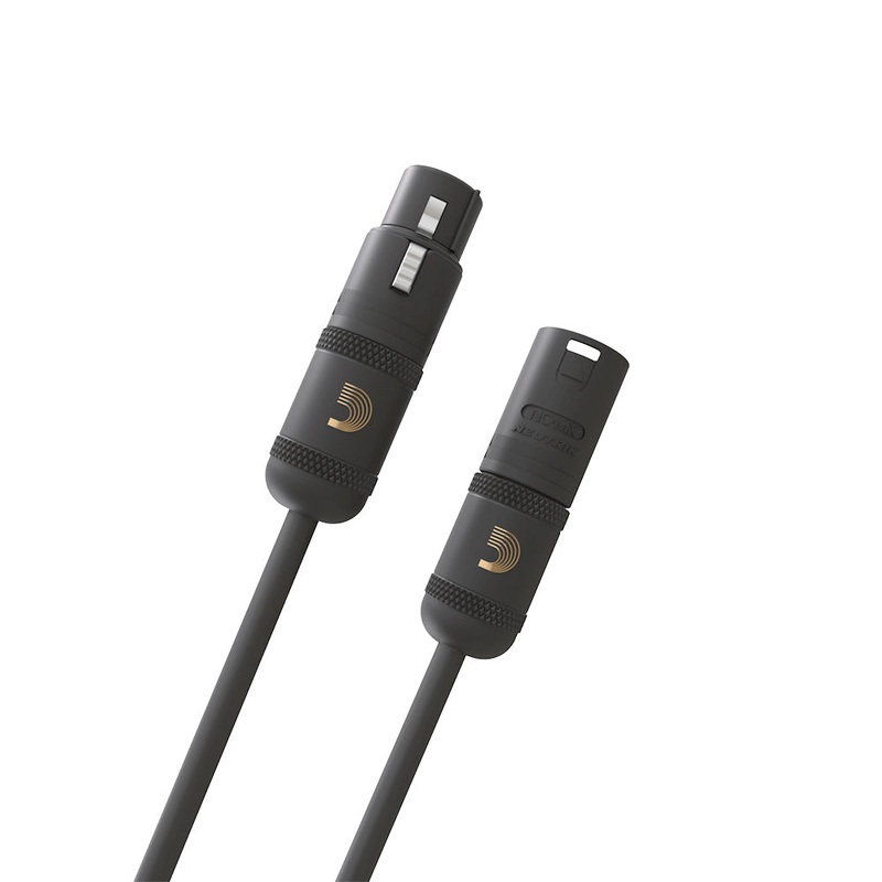 D'Addario PW-AMSM-10 American Stage XLR Microphone/Powered Speaker Cable - XLR to XLR - 10ft