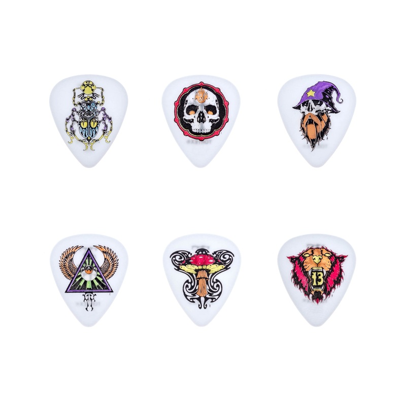 DUNLOP ALAN FORBES .73mm GUITAR PICK PLAYER'S PACK 06-PACK - BL115P073