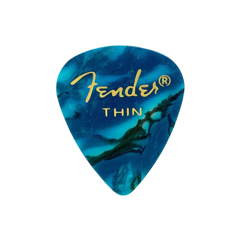 Fender Shape 351 Guitar Pick - Ocean Turquoise