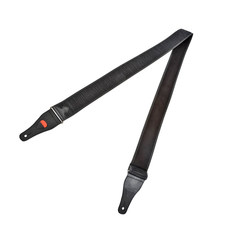 Right On! Straps Talisman Dune Black Guitar Strap