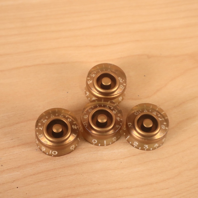 1973 Vintage Gibson Les Paul/SG/ES/L6S Control Speed Knobs Gold USA LP 1970s