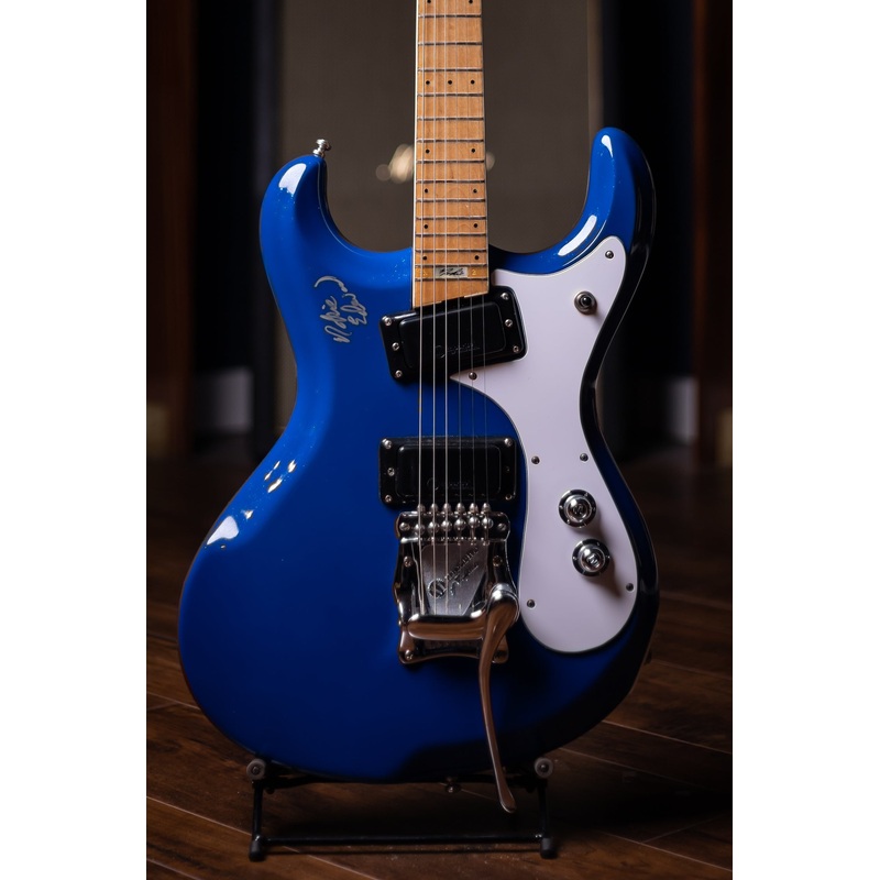 1993 Mosrite Ventures Model Electric Guitar - Blue Sparkle