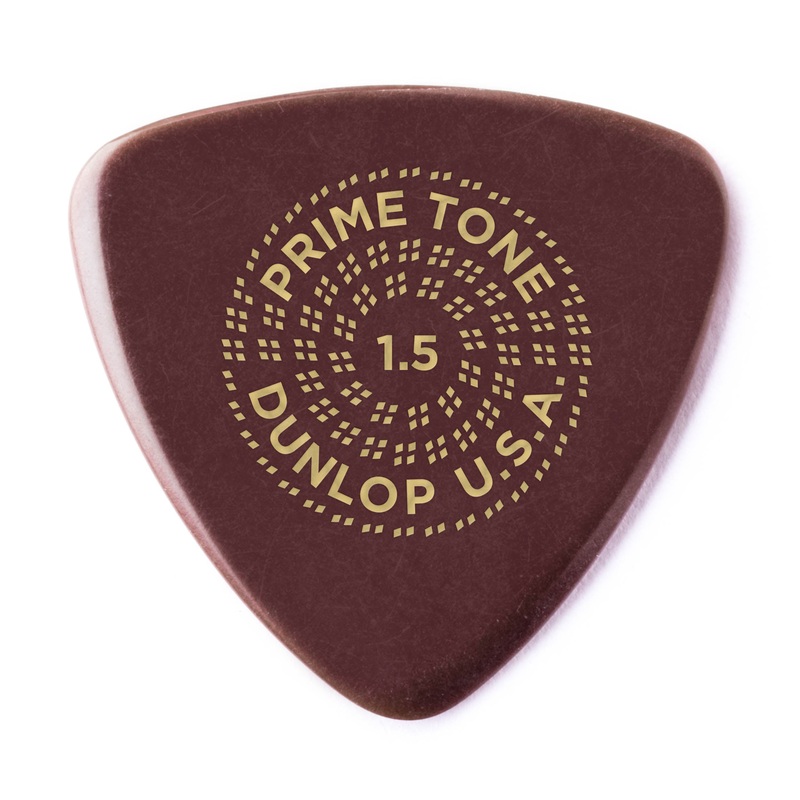 DUNLOP PRIMETONE 1.5mm SMALL TRIANGLE SMOOTH PICK GUITAR PICK PLAYER'S PACK 03-PACK - 517P150