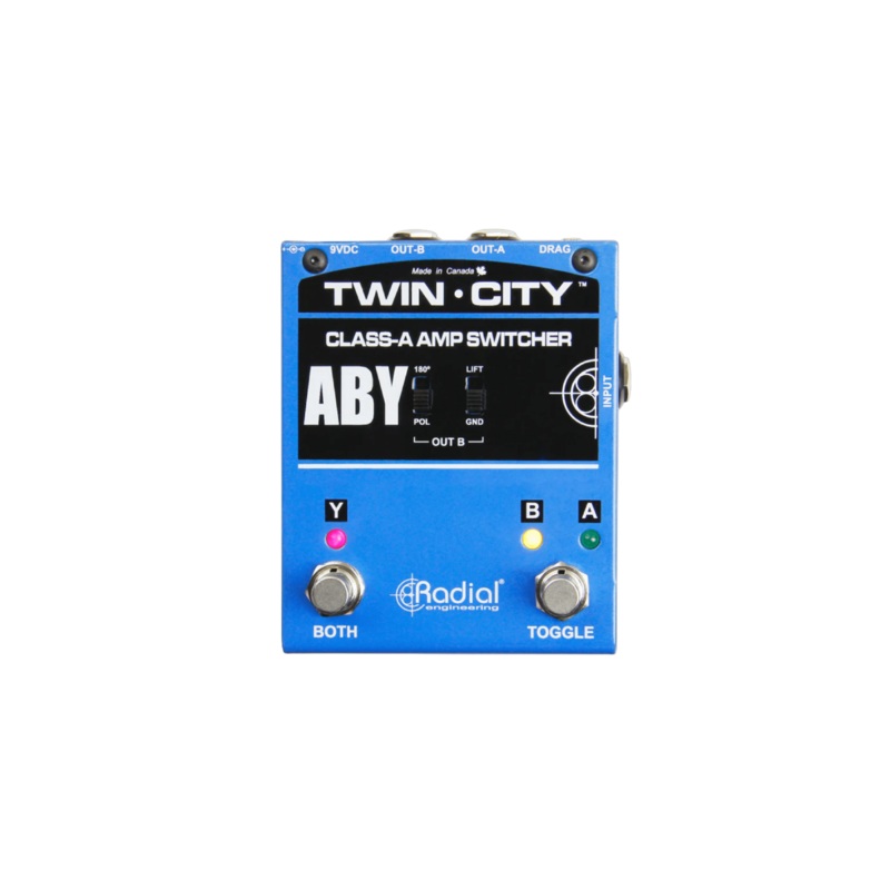 Radial Twin-City ABY Amp Switcher Pedal