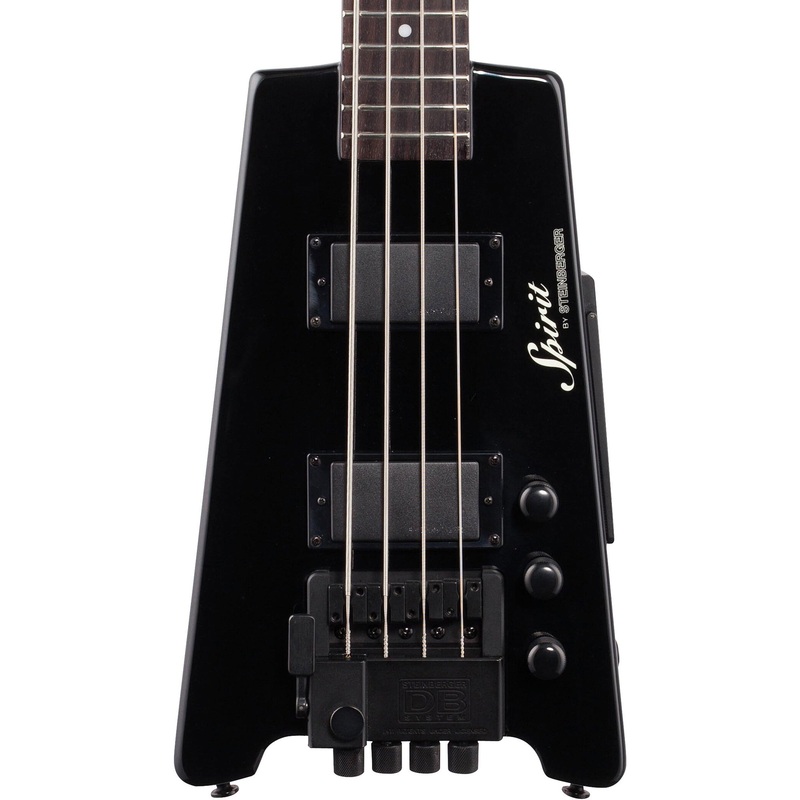 Steinberger Spirit XT-2DB Standard 4-String Bass w/ DB-Drop Tuner and Gig Bag - Black