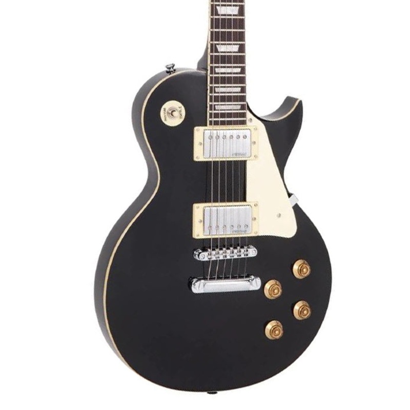 Vintage Guitars V100 ReIssued Electric Guitar ~ Black