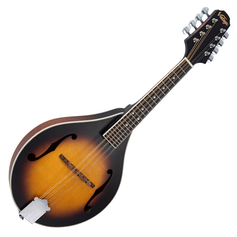 Vintage Redwood ~ A-Style Mandolin 'F' Holes