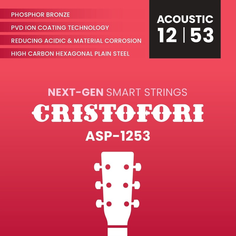 Cristofori ASP-1253 Phosphor Bronze Acoustic Guitar String