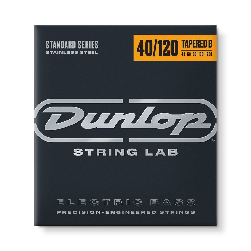 Dunlop Stainless Steel Electric Bass Strings Long Scale Tapered Set - 5-String 40-120T DBS40120T