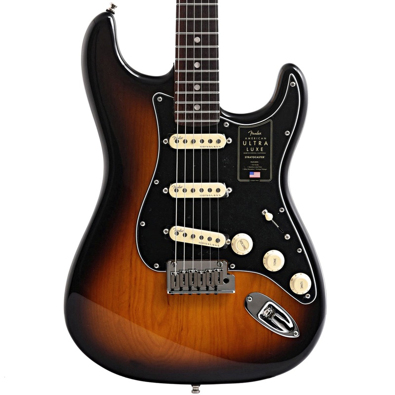 Fender American Ultra Luxe Stratocaster, 2-Color Sunburst