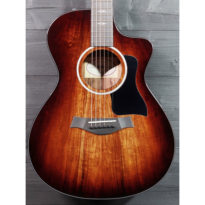 Taylor 222ce K DLX Koa Deluxe Acoustic-Electric Guitar