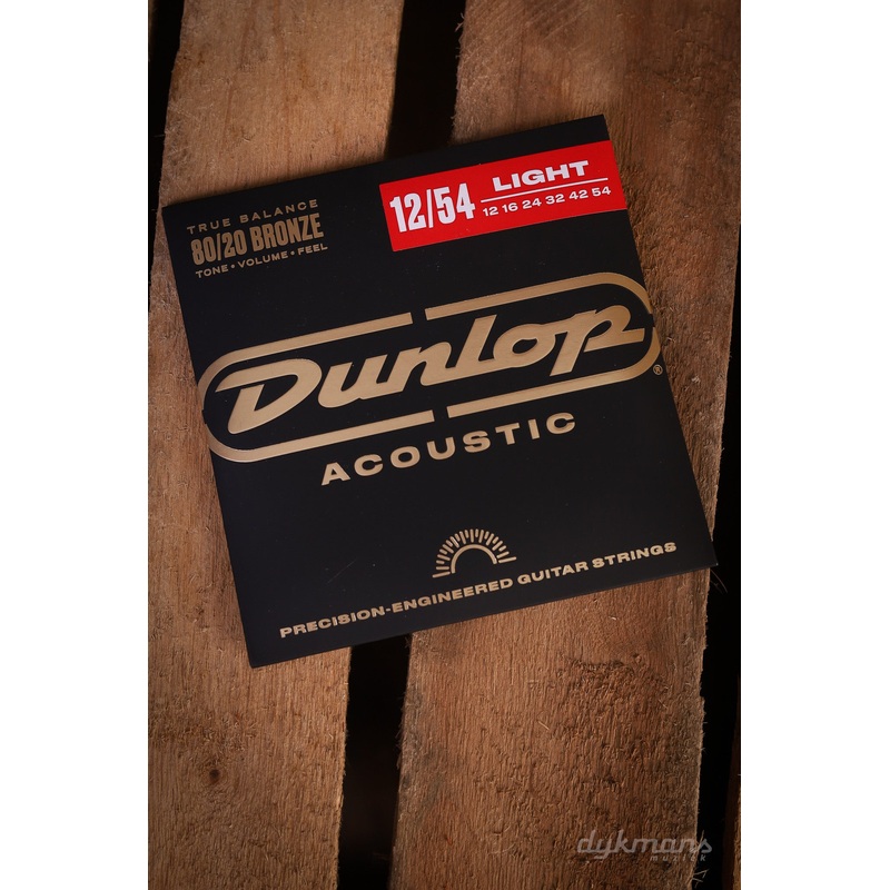 Dunlop Phosphor Bronze Acoustic Strings 12-54
