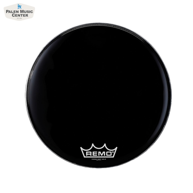 Remo 28" Powermax 2 Ebony Crimplock Marching Bass Drum Head