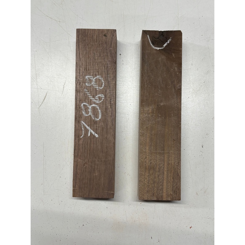 2 Pack, Black Walnut Lumber Board Blanks 12"x2-7/8"x1-7/8" #7868