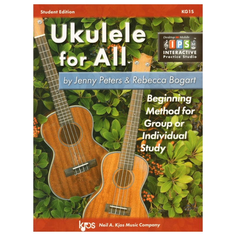 Kjos Ukulele for All - Student Edition