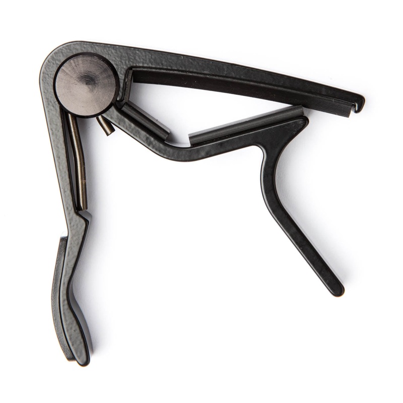 Dunlop Acoustic Trigger Capo 83CB, Curved, Black