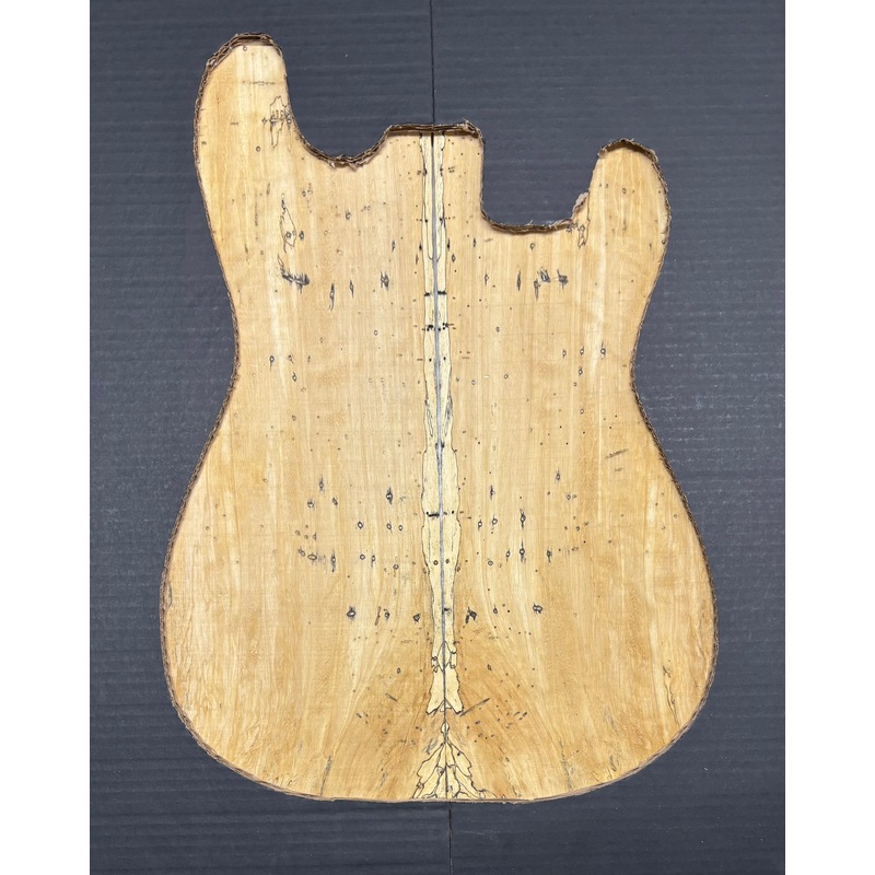 Spalted Tamarind Guitar Drop Top 22" x 7-3/8" x 3/8" #538