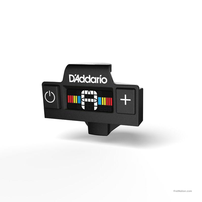 D'Addario Micro Soundhole Acoustic Guitar Tuner - PW-CT-15 Black