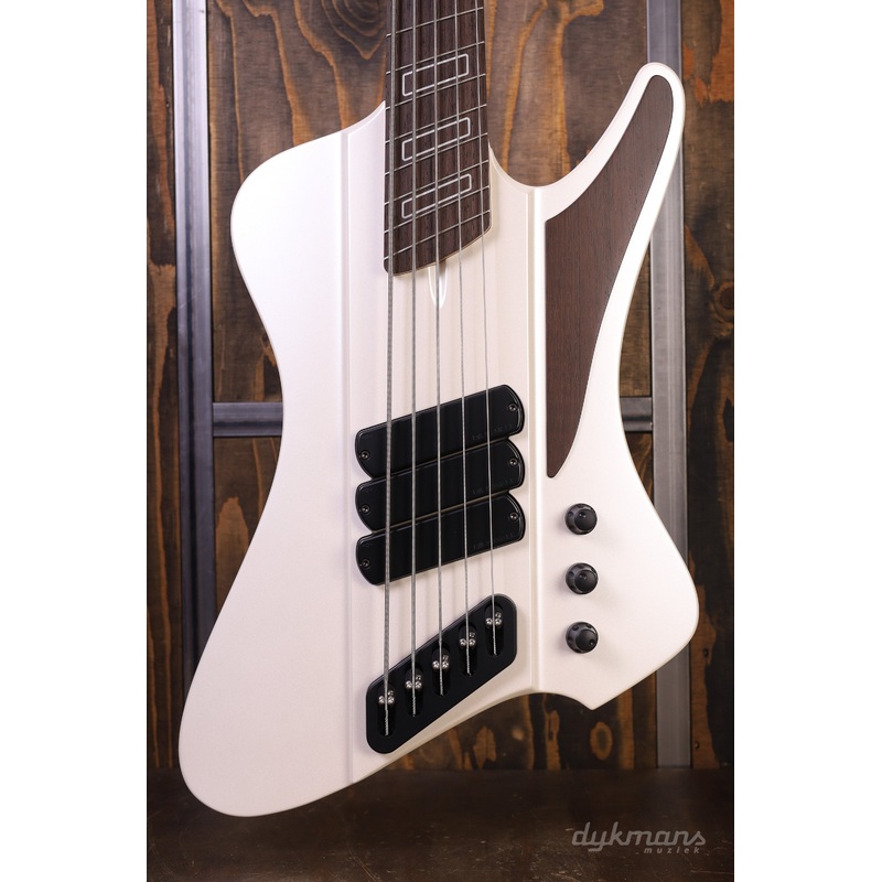 Dingwall Custom Shop D-Roc 5-string Ducati Matte Pearl White