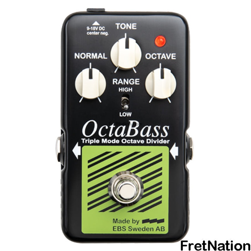 EBS Blue Label OctaBass Analog Octave Pedal - EB-OC-BL