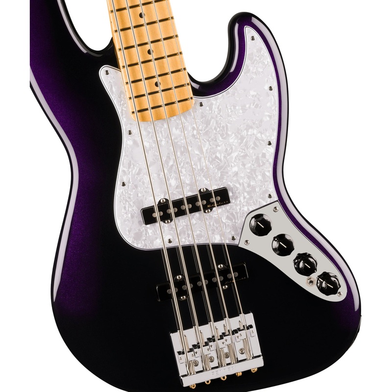Fender Player II Modified Active Jazz Bass V 5-String Bass w/ Gig Bag - Dusk