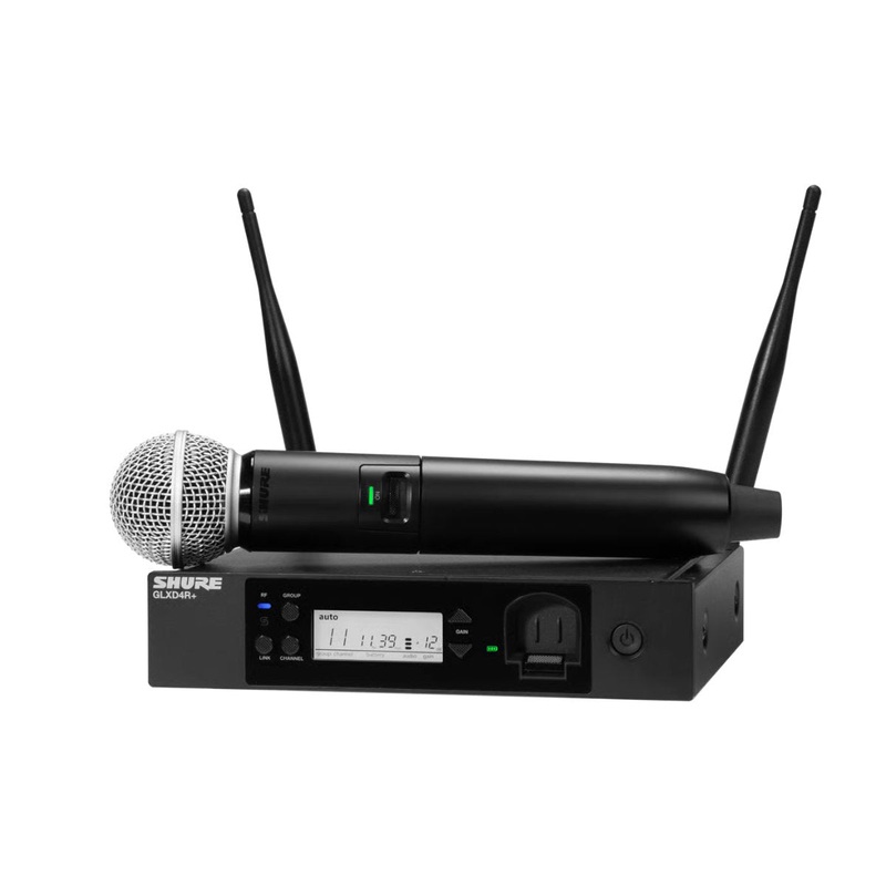Shure Digital Wireless Rack System with SM58 Vocal Microphone - Z3 Freq Band
