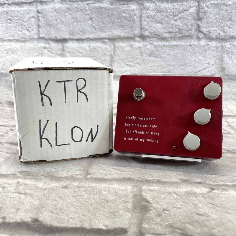 Used: KTR Klon Overdrive Pedal