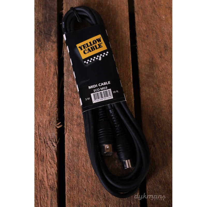 Yellow Cable MIDI Cable ECO MD3 3M