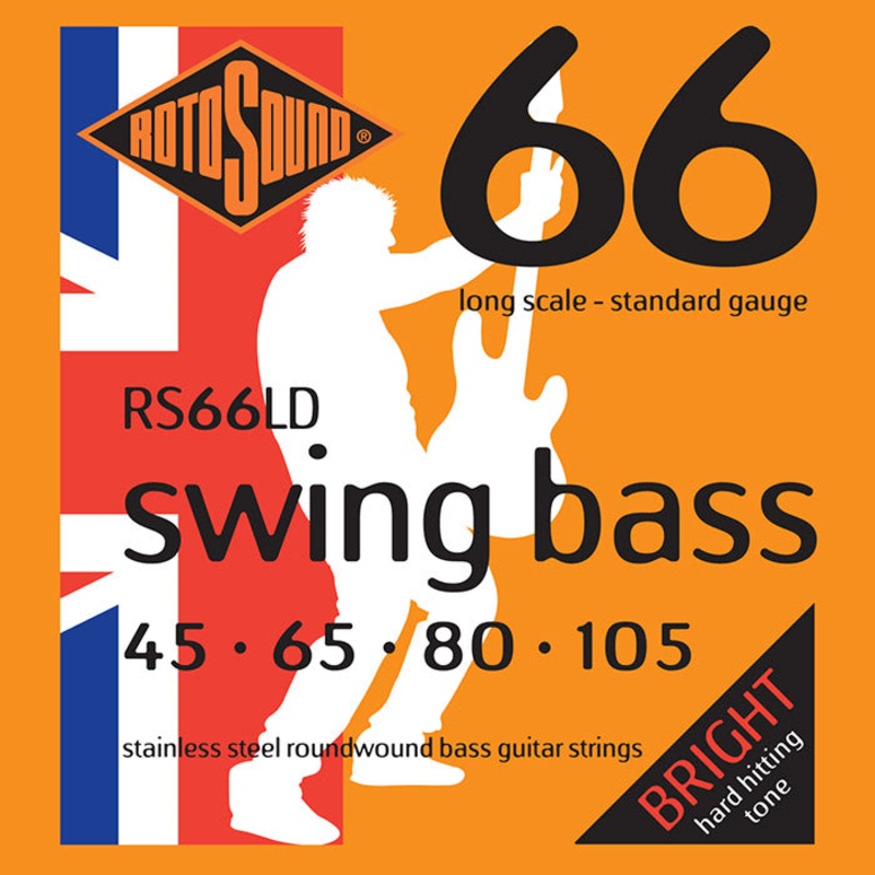 Rotosound RS66LD Swing Bass Guitar Strings 45-105