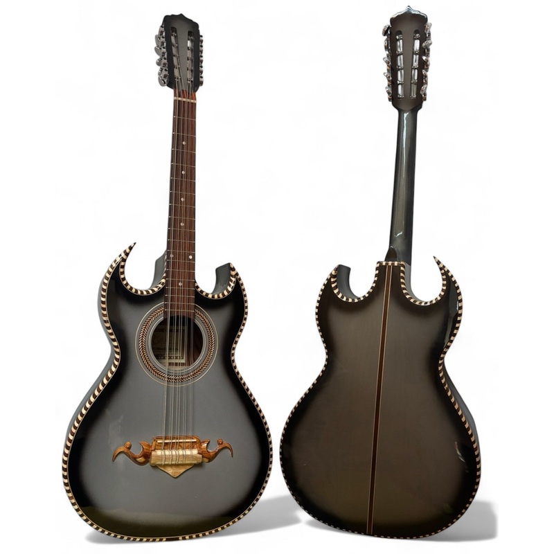 BAJO QUINTO DON CORTEZ CAMACHO RG88SB-P.E. PALO ESCRITO GREY BURST