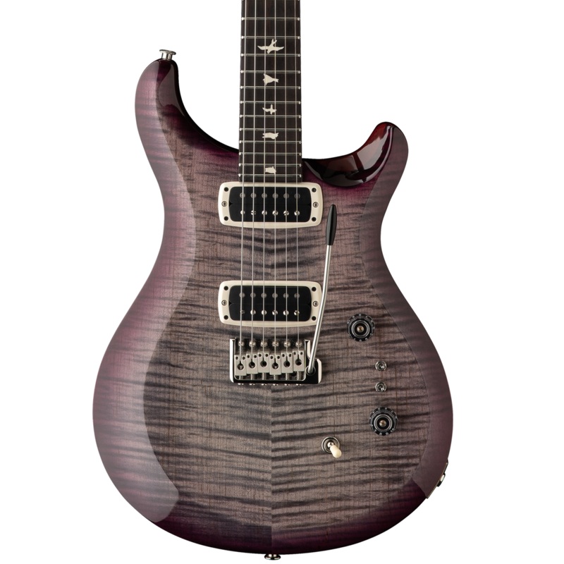 PRS S2 Custom 24-08 Faded Gray Black Purple Burst w/bag