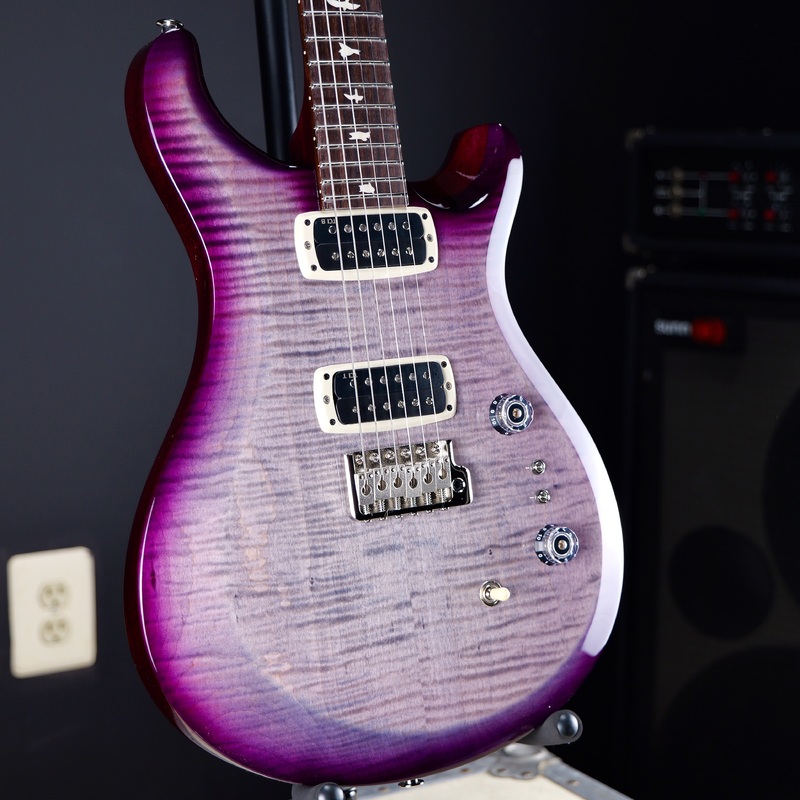 PRS S2 Custom 24-08 Faded Gray Black Purple Burst