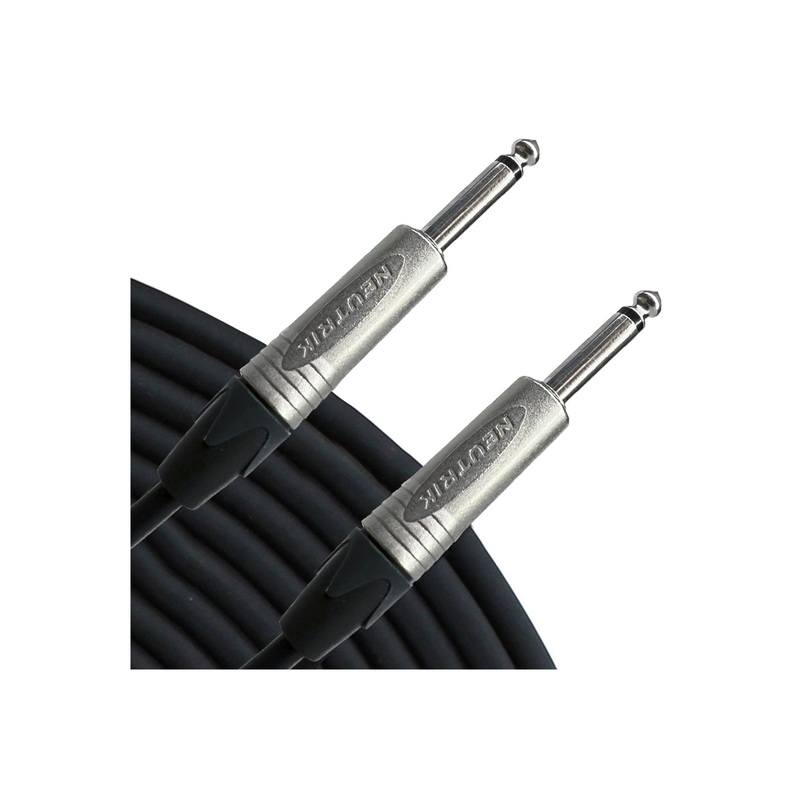 Rapco NG4-10, 1/4 Inch Instrument Cable, 10 Foot, Straight