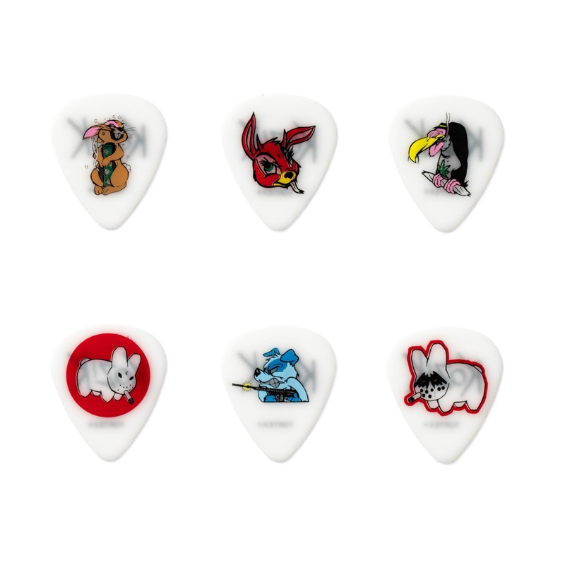 DUNLOP FRANK KOZIK .60mm GUITAR PICK PLAYER'S PACK 06-PACK - BL109P060