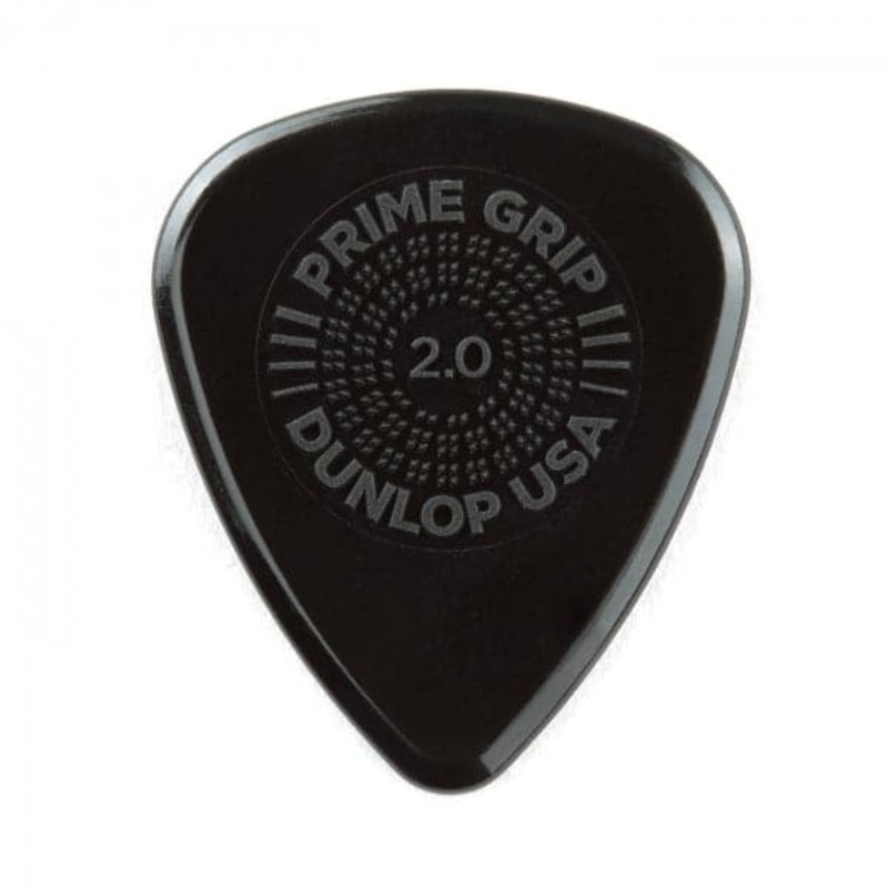 Jim Dunlop Prime Grip Delrin 500 Plectrum Players Pack Grey - 12 Pack - 2.00